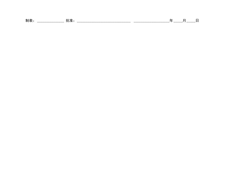 ISO9001使用空白表单总的_第2页