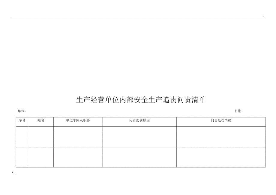 安全生产大排查大整治攻坚行动工作台账_第5页