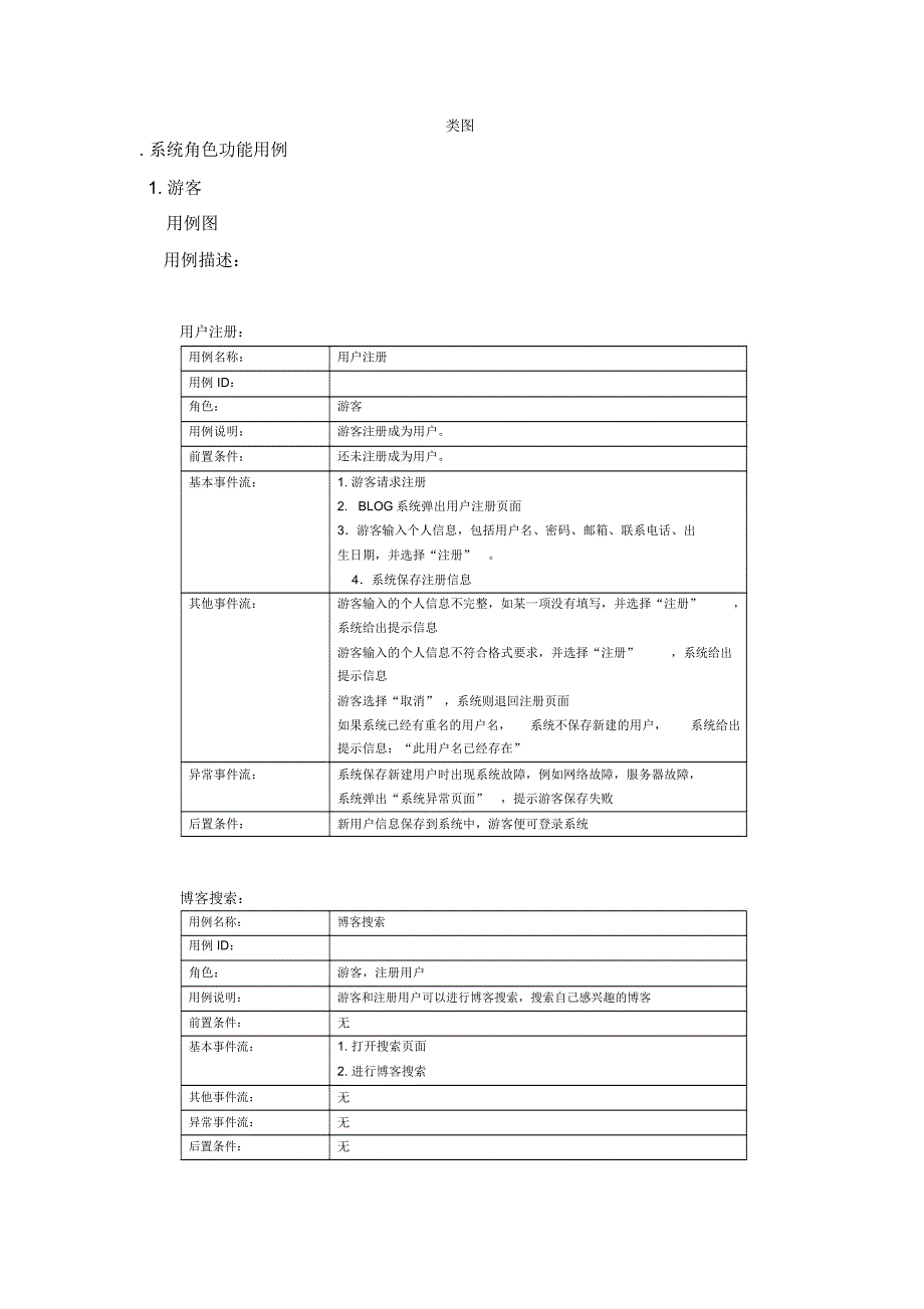 个人博客系统需求分析_第3页