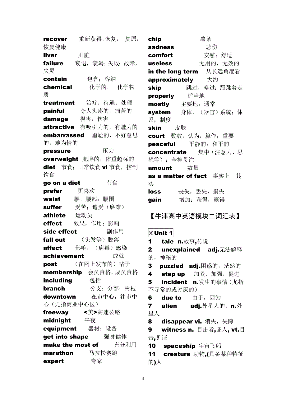 牛津高中英语模块1-5单词表(必修).doc_第3页