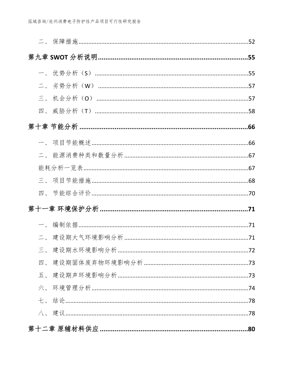 沧州消费电子防护性产品项目可行性研究报告_参考范文_第3页