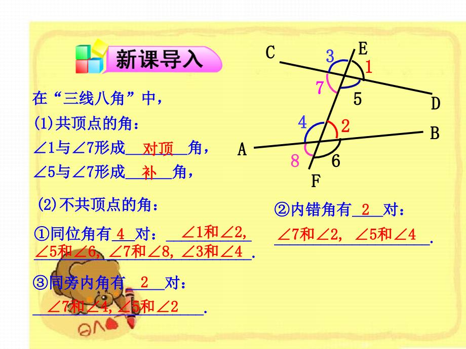 六年级数学下册第七章相交线与平行线3平行线的性质课件鲁教版_第3页