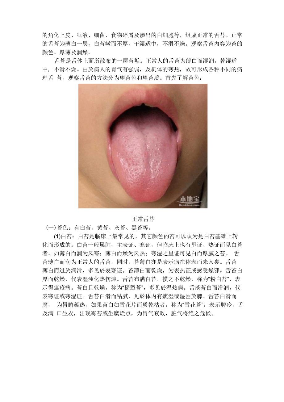 舌的解剖生理与舌苔看病调饮食_第4页