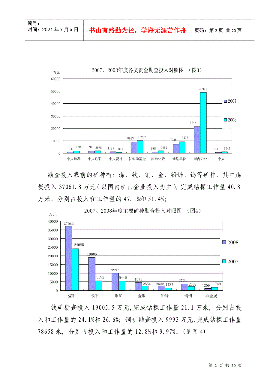 安徽省庐江县泥河铁矿资源勘查重要成果简报_第3页