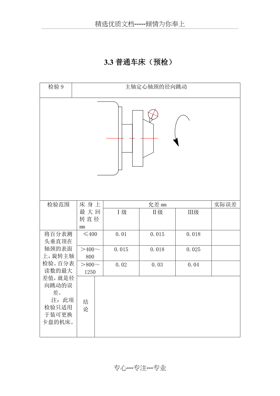 CA6140车床几何精度检测项目_第3页