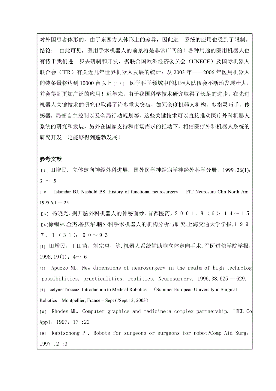 毕业设计论文开题报告无框架立体定向神经外科手术机器人伺服电机控制系统设计_第4页