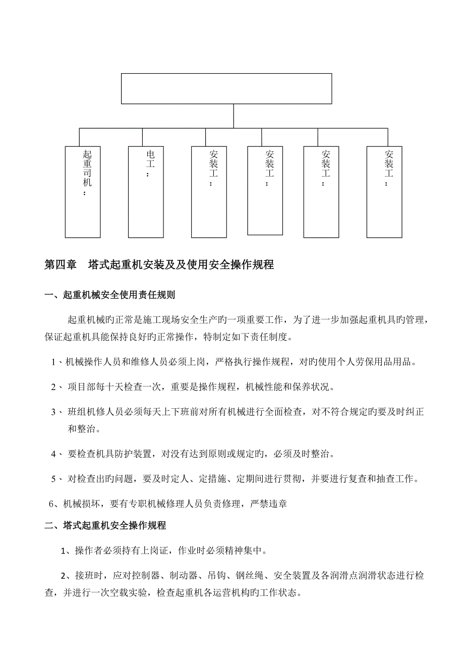 塔吊安全管理新版制度及人员职责_第2页