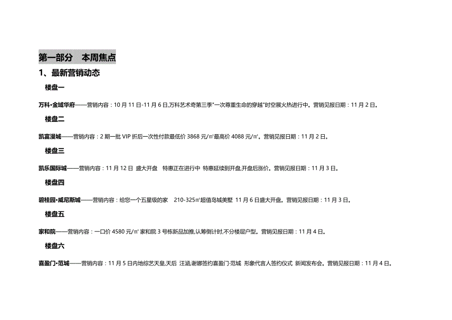 中国房产信息集团长沙房地产市场周报(.10.3111.06_第3页