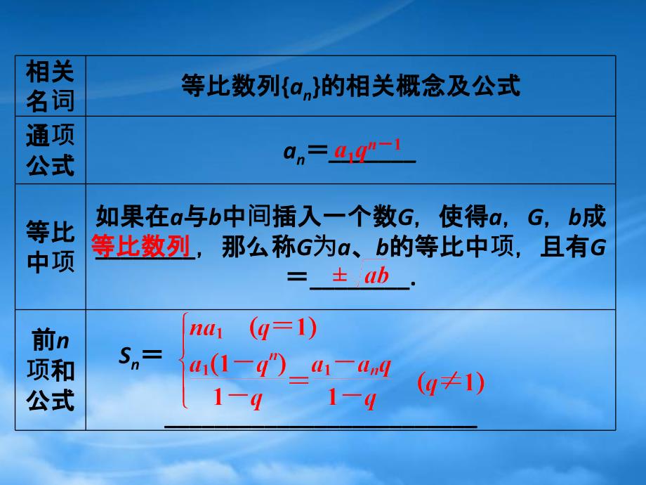 高三数学一轮复习第5章5.3等比数列课件文北师大_第4页