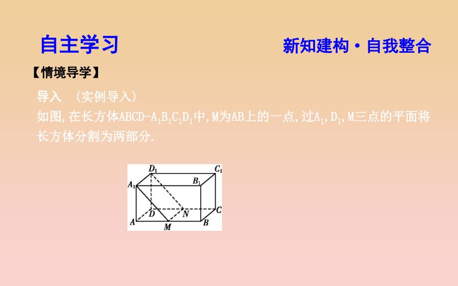 2018-2019学年度高中数学 第二章 点、直线、平面之间的位置关系 2.2.3 直线与平面平行的性质课件 新人教A版必修2.ppt_第3页