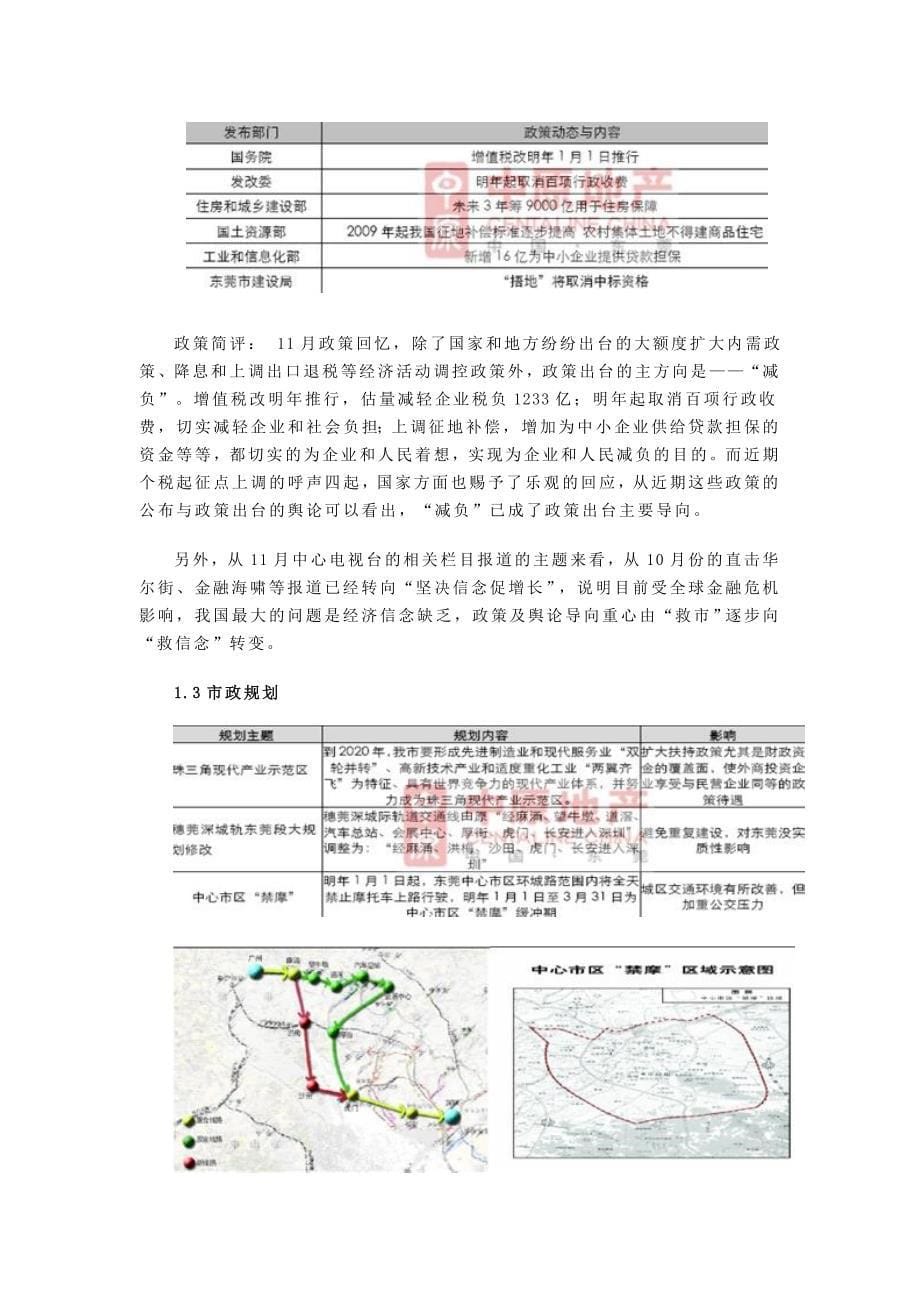 年月东莞楼市分析报告.doc_第5页