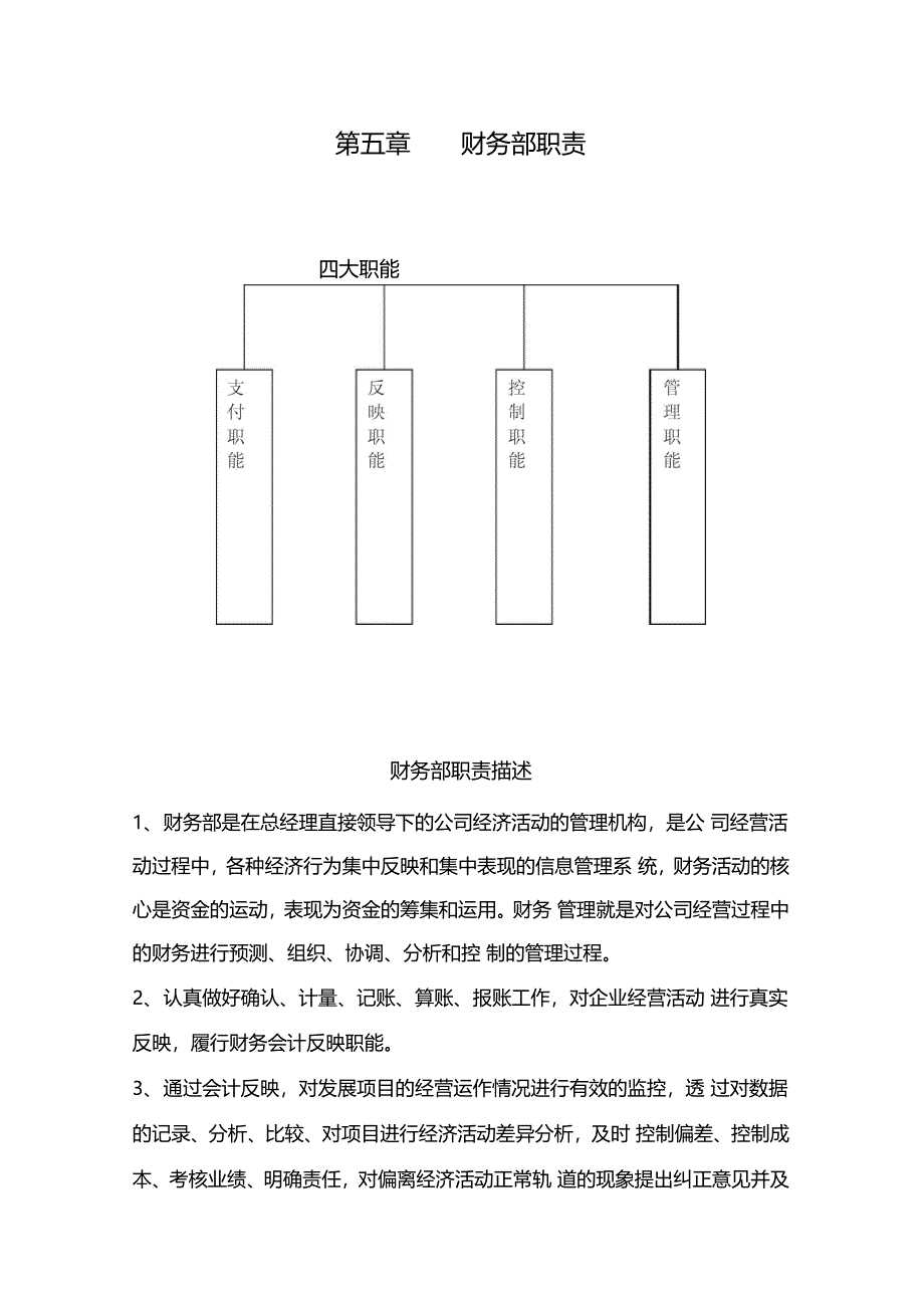 房地产公司财务部职责_第2页