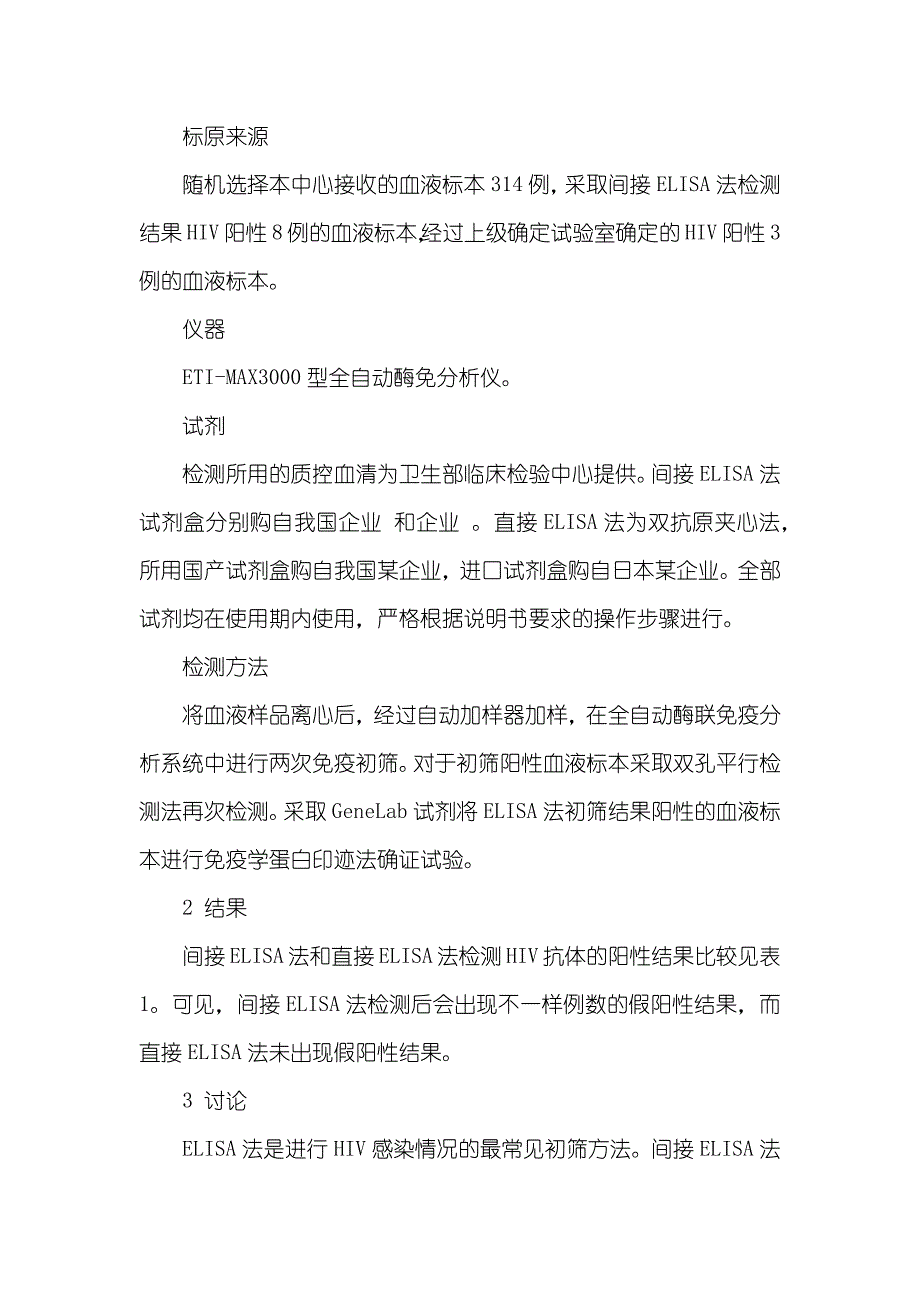 对比分析直接融资和间接融资 [直接ELISA法和间接ELISA法检测HIV抗体的对比分析]_第2页