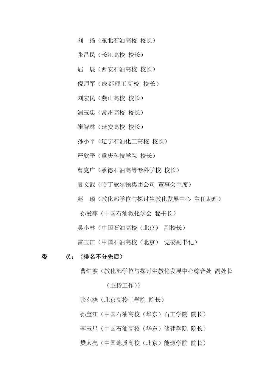 第三届全国石油工程设计大赛组织机构_第2页