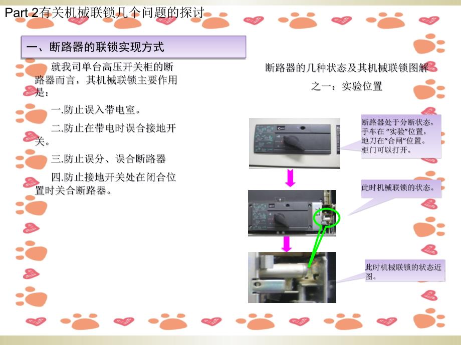 开关柜的机械及电气联锁培训资料ppt课件_第2页