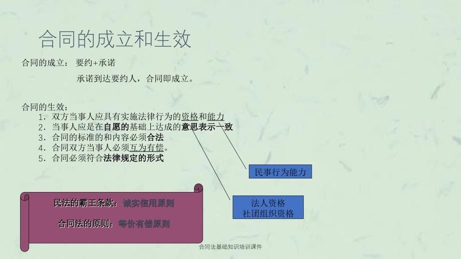 合同法基础知识培训课件_第5页