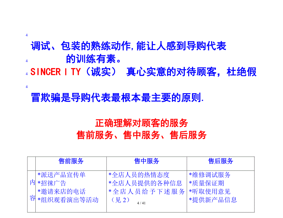 销售人员宝典--导购代表导购技巧训练(DOC 37页)(1)_第4页