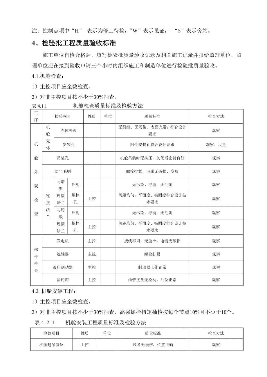 风力发电机组安装质量验收分解(共29页)_第5页