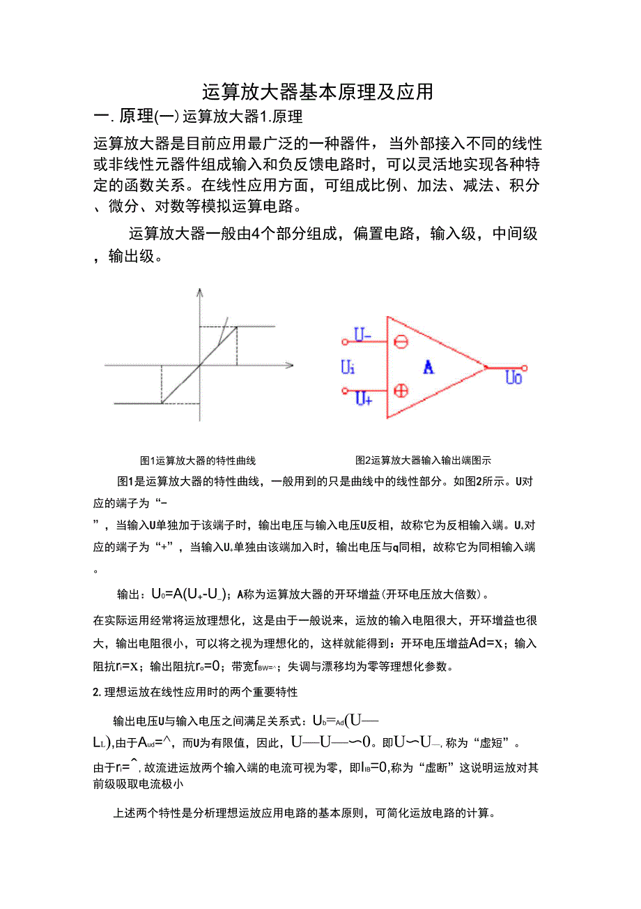 运算放大器基本原理_第1页