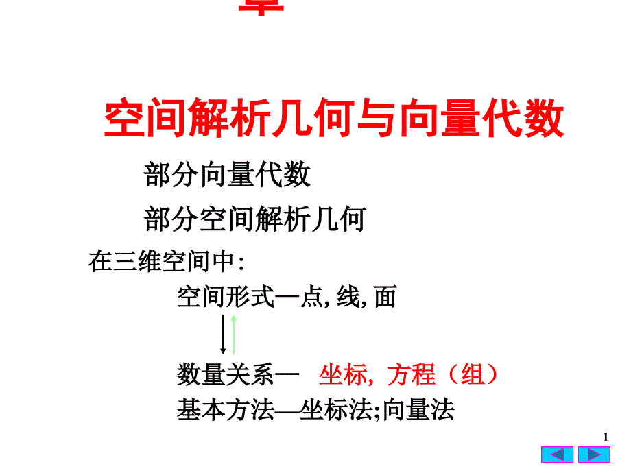 高等数学向量及其运算PPT课件_第1页