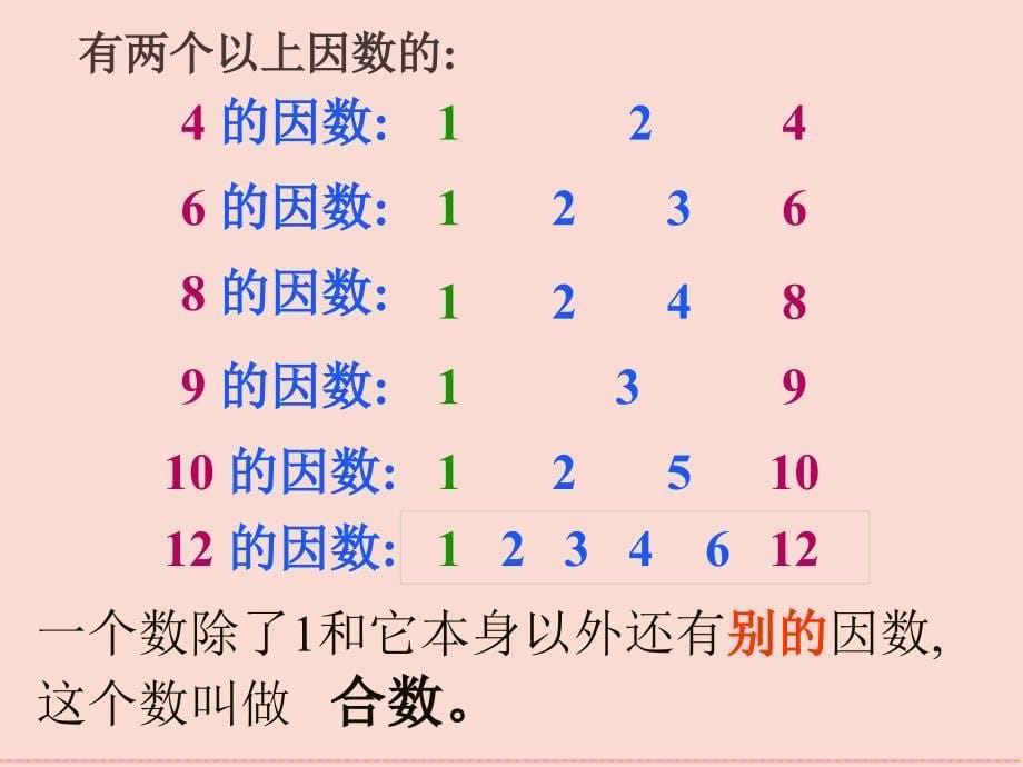 质数和合数课件(人教新课标五年级数学下册 课件)_第5页