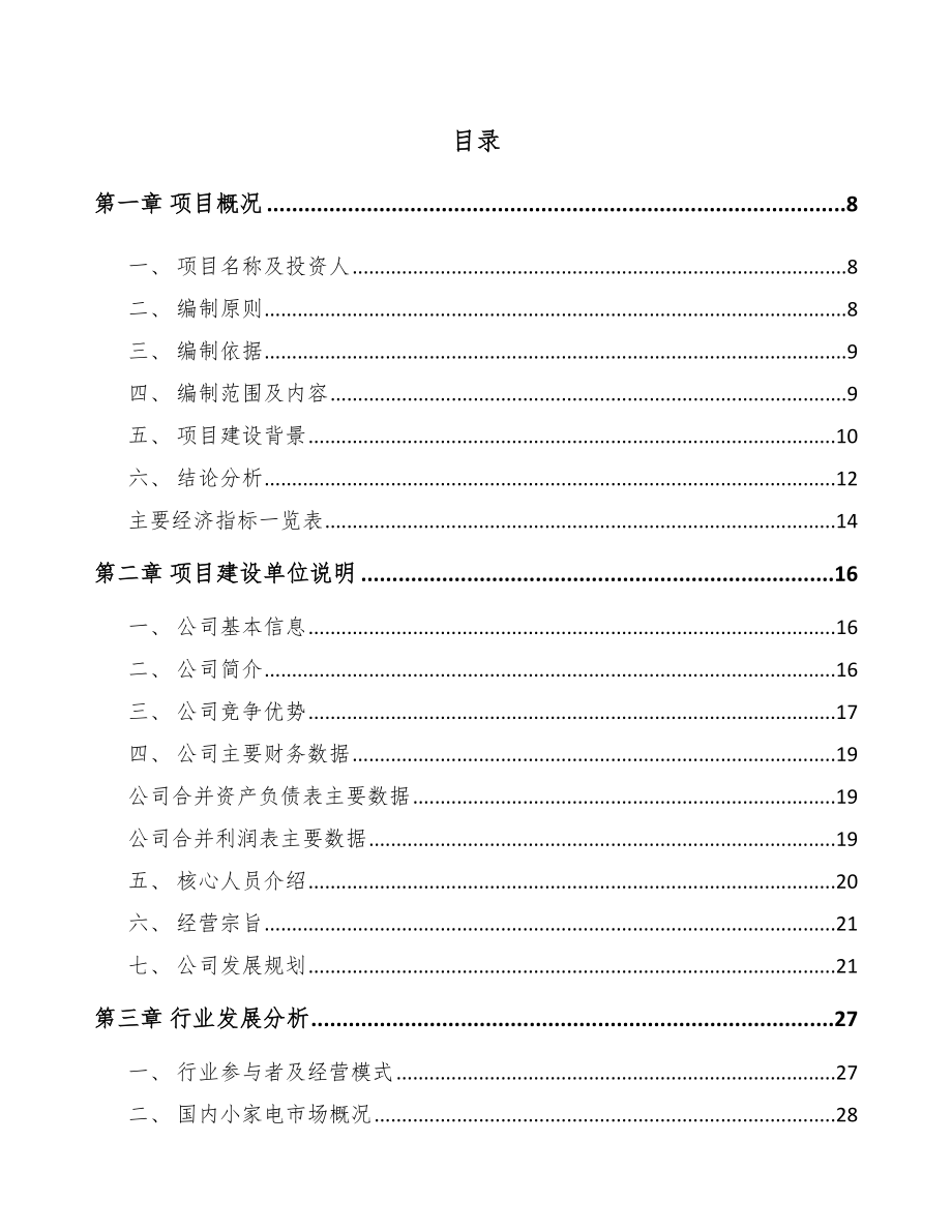 邢台食品加工机项目可行性研究报告_第2页