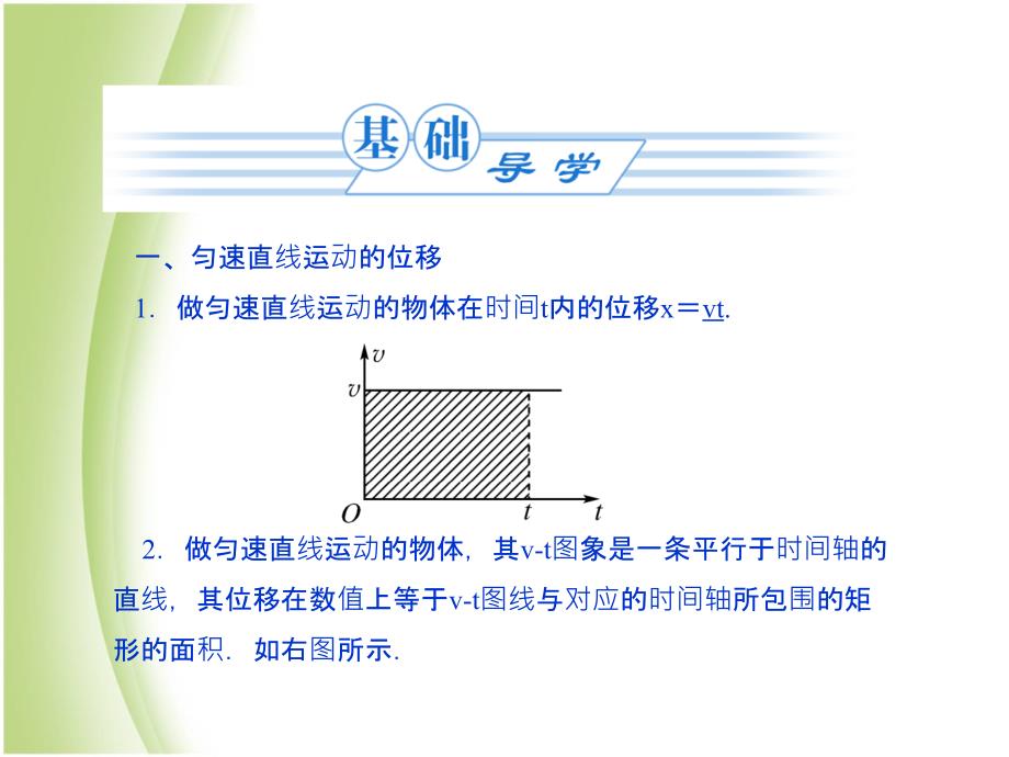 《匀变速直线运动的位移与时间的关系》课件_第3页