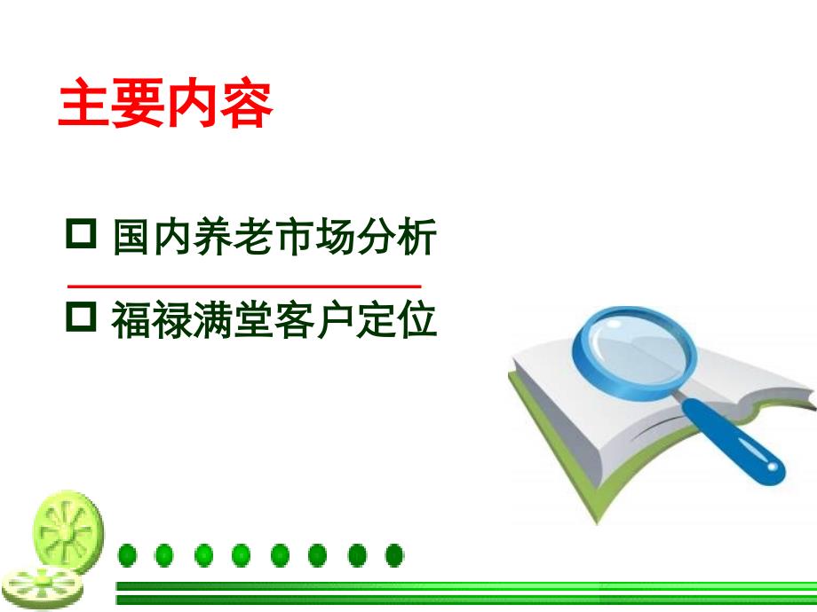 福禄满堂市场分析及客户定位._第3页