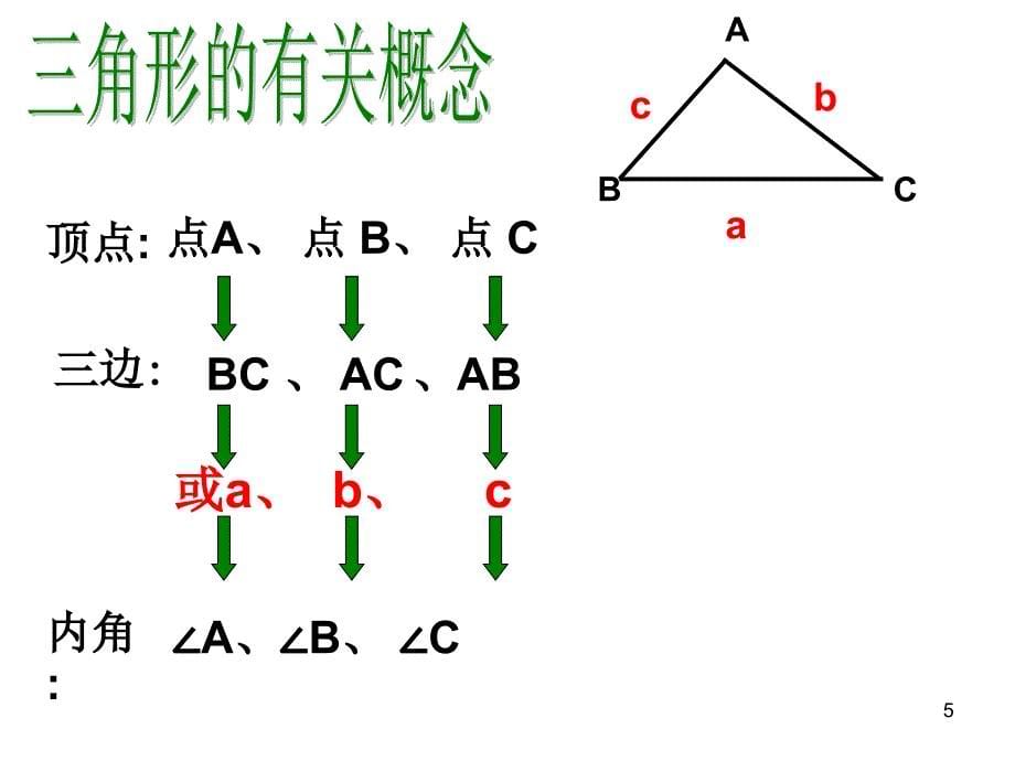 认识三角形PowerPoint演示文稿_第5页