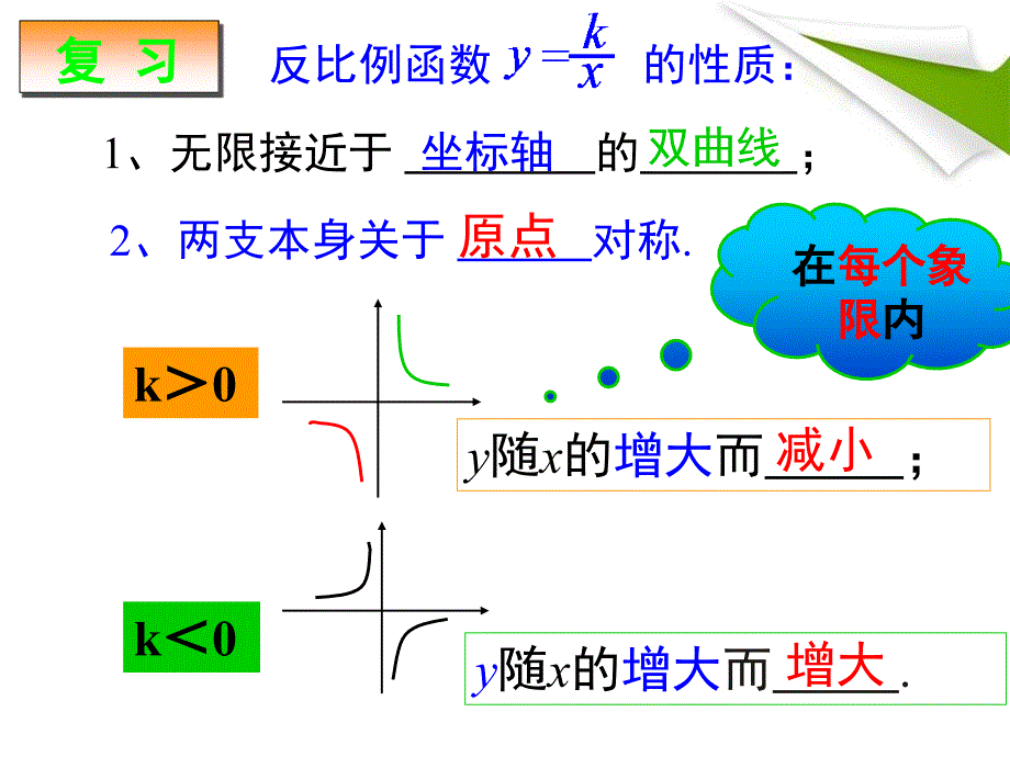 第3课时反比例函数的图象与性质的综合应用_第2页