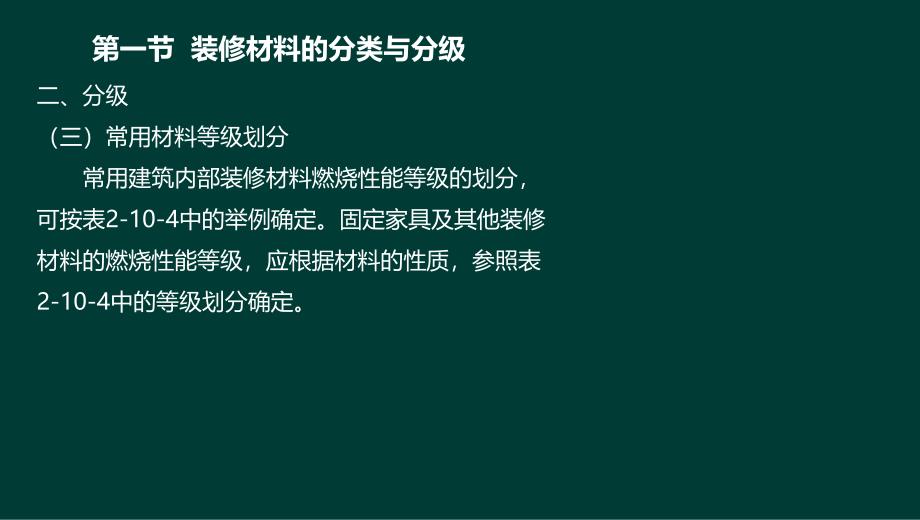 技术实务第二篇第十章建筑装修、保温材料防火_第2页