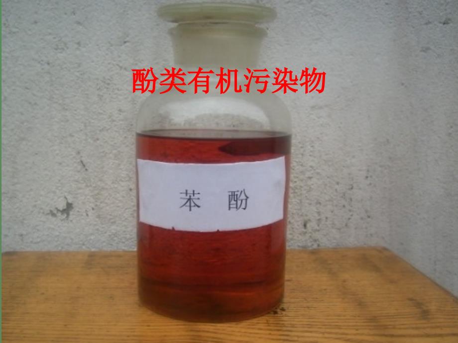 酚类有机污染物_第1页