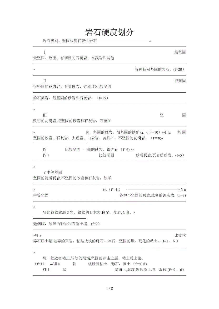 岩石硬度划分_第1页