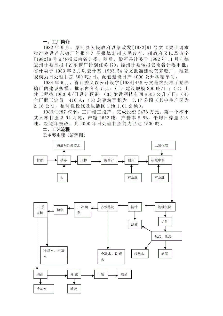 许三任-云南省德宏州梁河县勐养蔗糖厂污染预防.doc_第2页