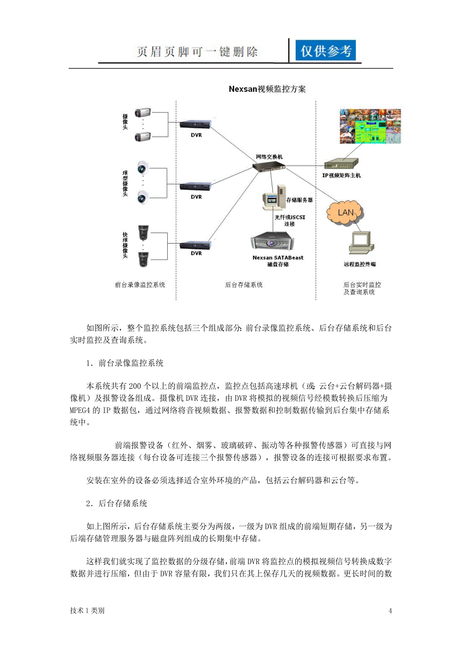 视频监控存储解决方案【分析运用】_第4页