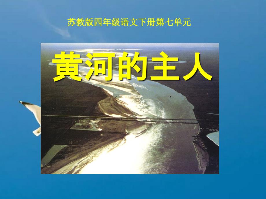 四年级下册语文31黄河的主人西师大版ppt课件_第1页