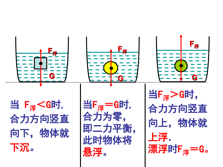 八年级物理毋麦波第八章第6节物体的浮沉条件_第3页