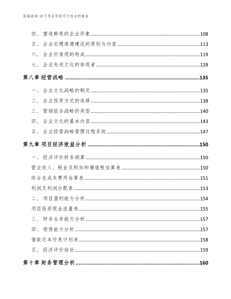 井下作业项目可行性分析报告_第3页