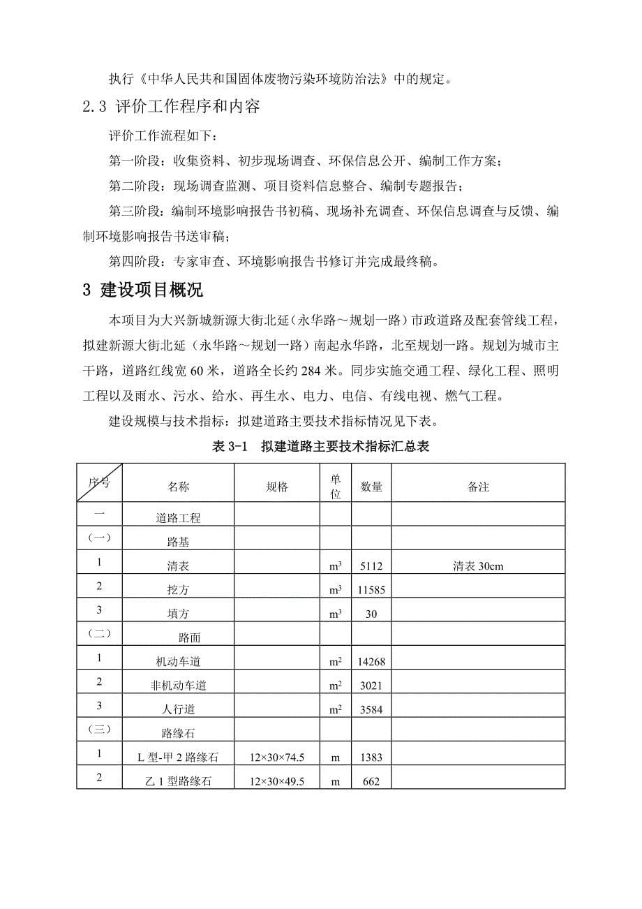 推荐大兴新城新源大街北延永华路规划一路市政道路_第5页