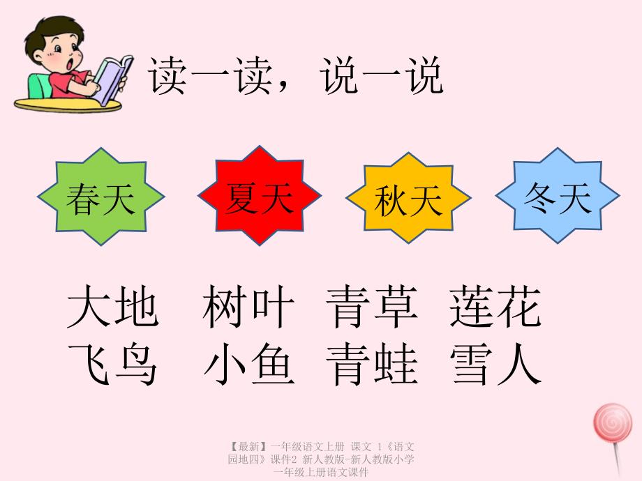 最新一年级语文上册课文1语文园地四课件2新人教版新人教版小学一年级上册语文课件_第4页