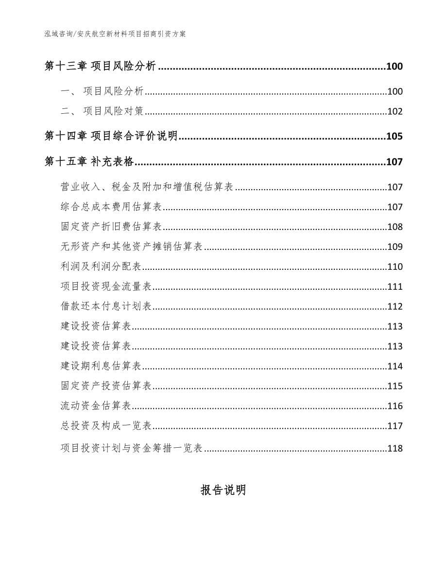 安庆航空新材料项目招商引资方案【范文参考】_第5页