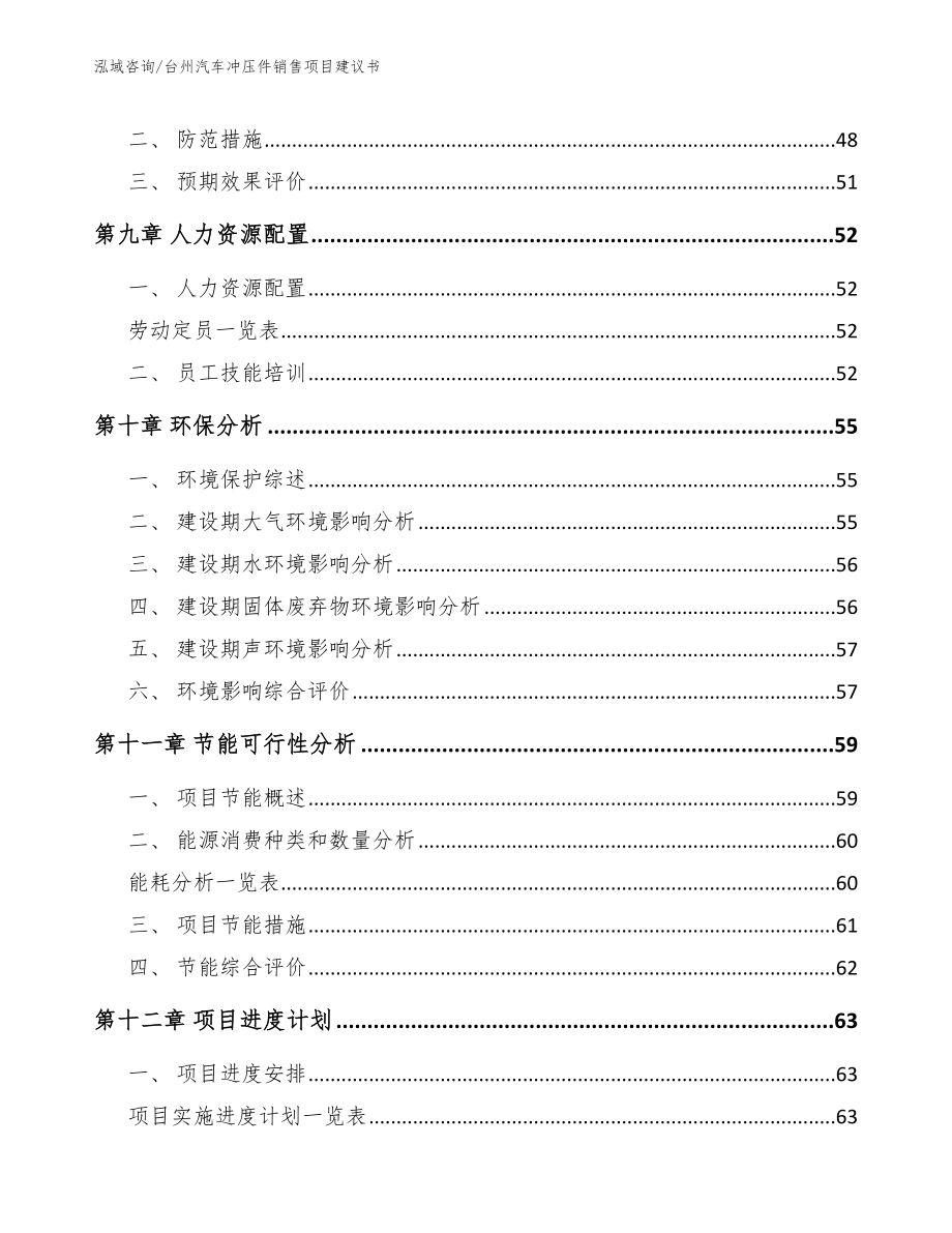 台州汽车冲压件销售项目建议书_第3页