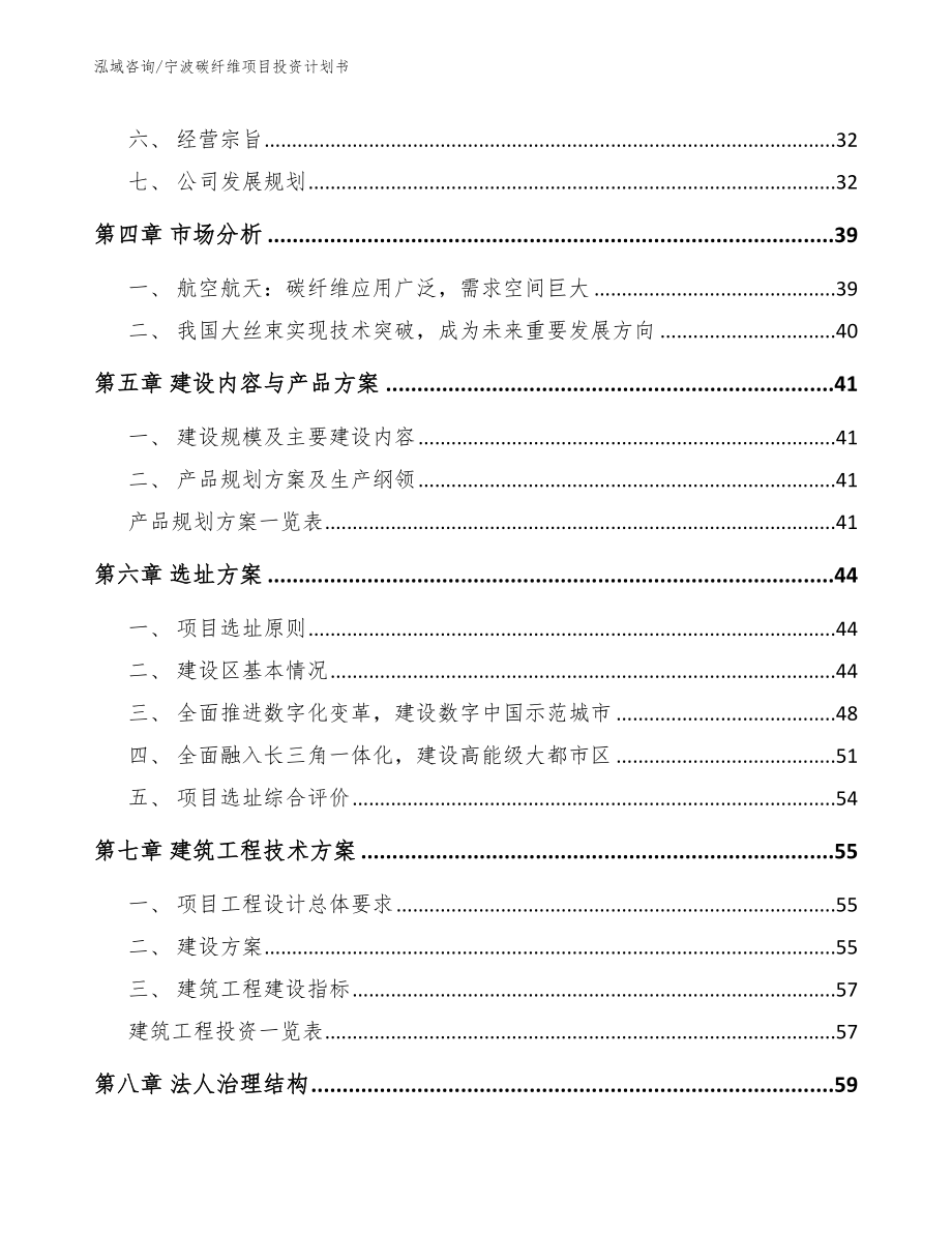 宁波碳纤维项目投资计划书_第2页