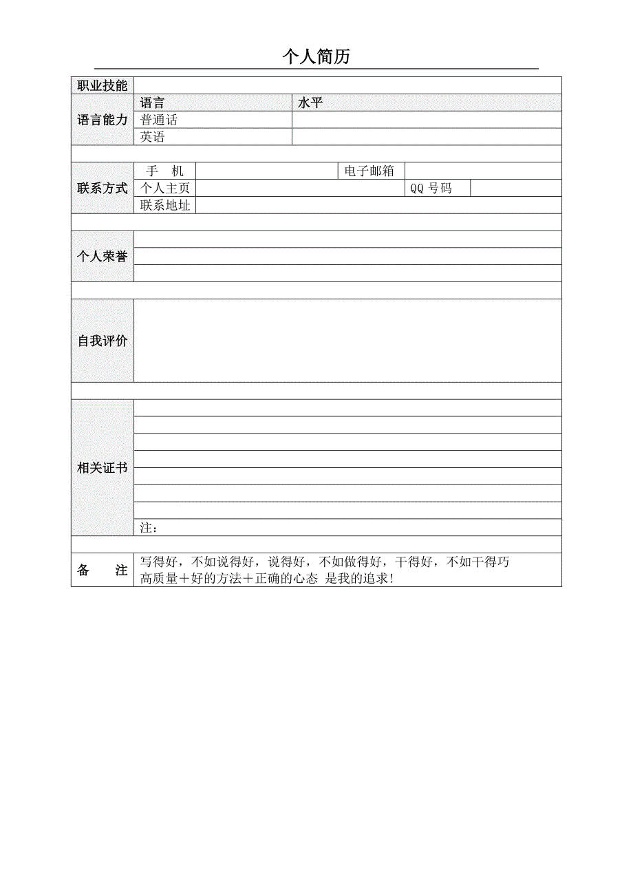 【简历模板】：2012最受欢迎的简历模板打包下载_第3页