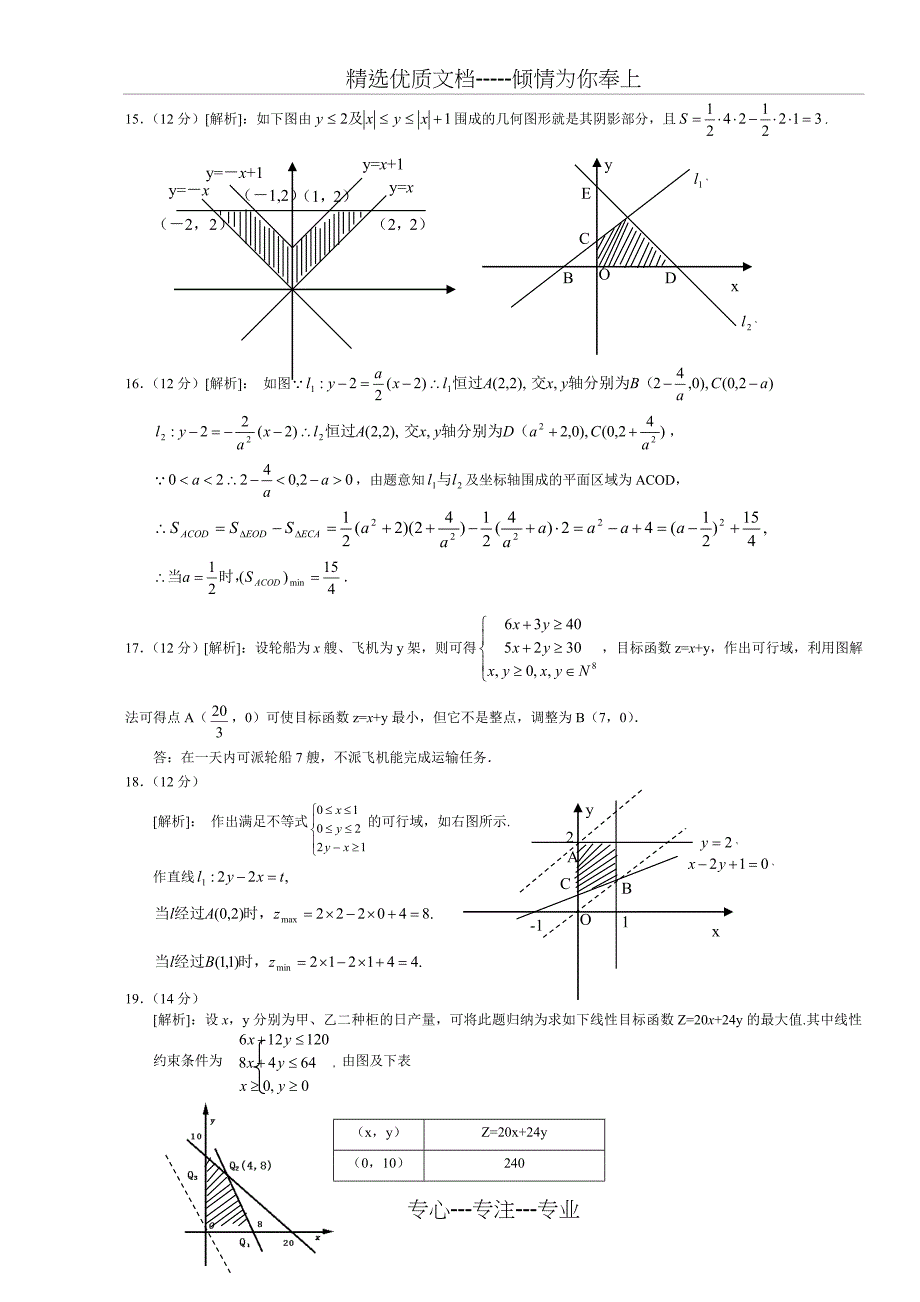 线性规划基础题_第4页