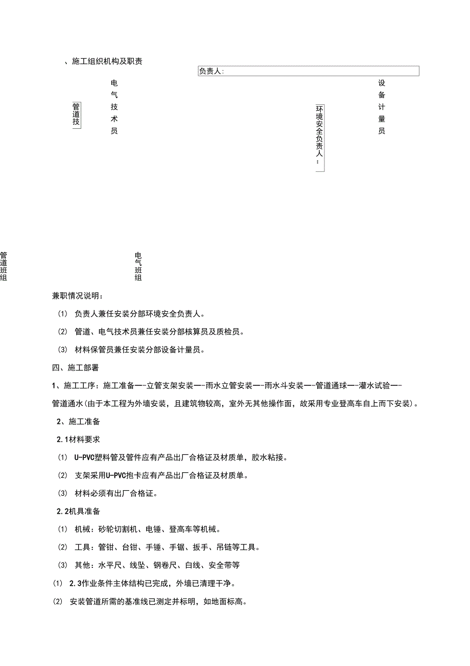 雨水管施工方案_第2页