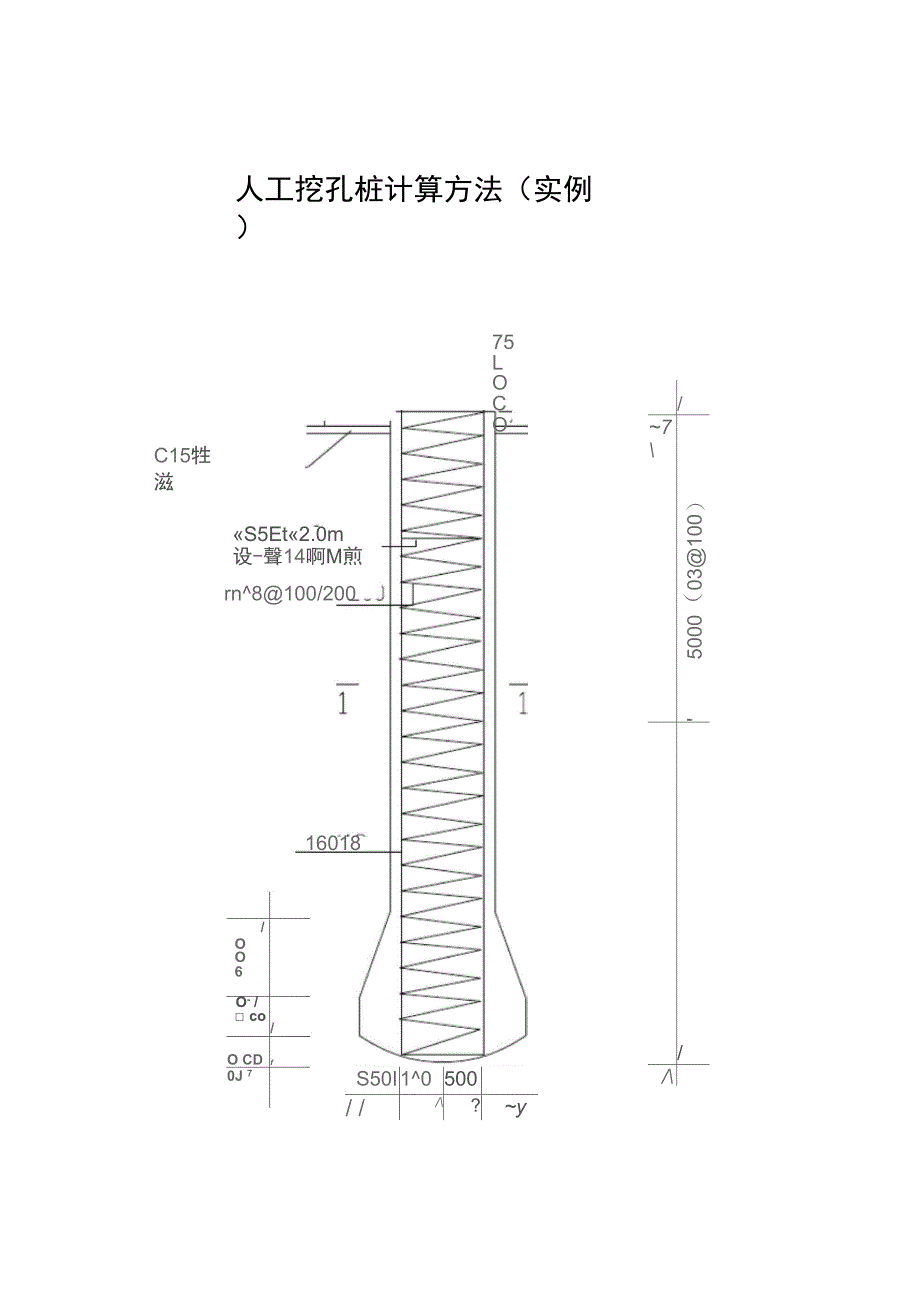 人工挖孔桩计算方法_第1页