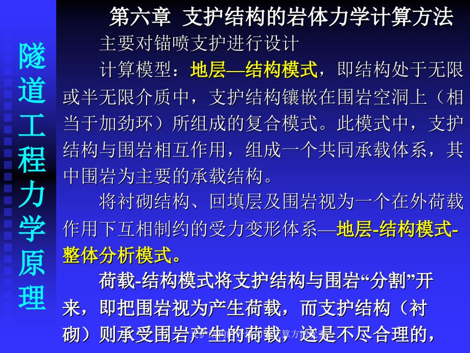 支护结构的岩体力学计算方法优秀课件_第2页