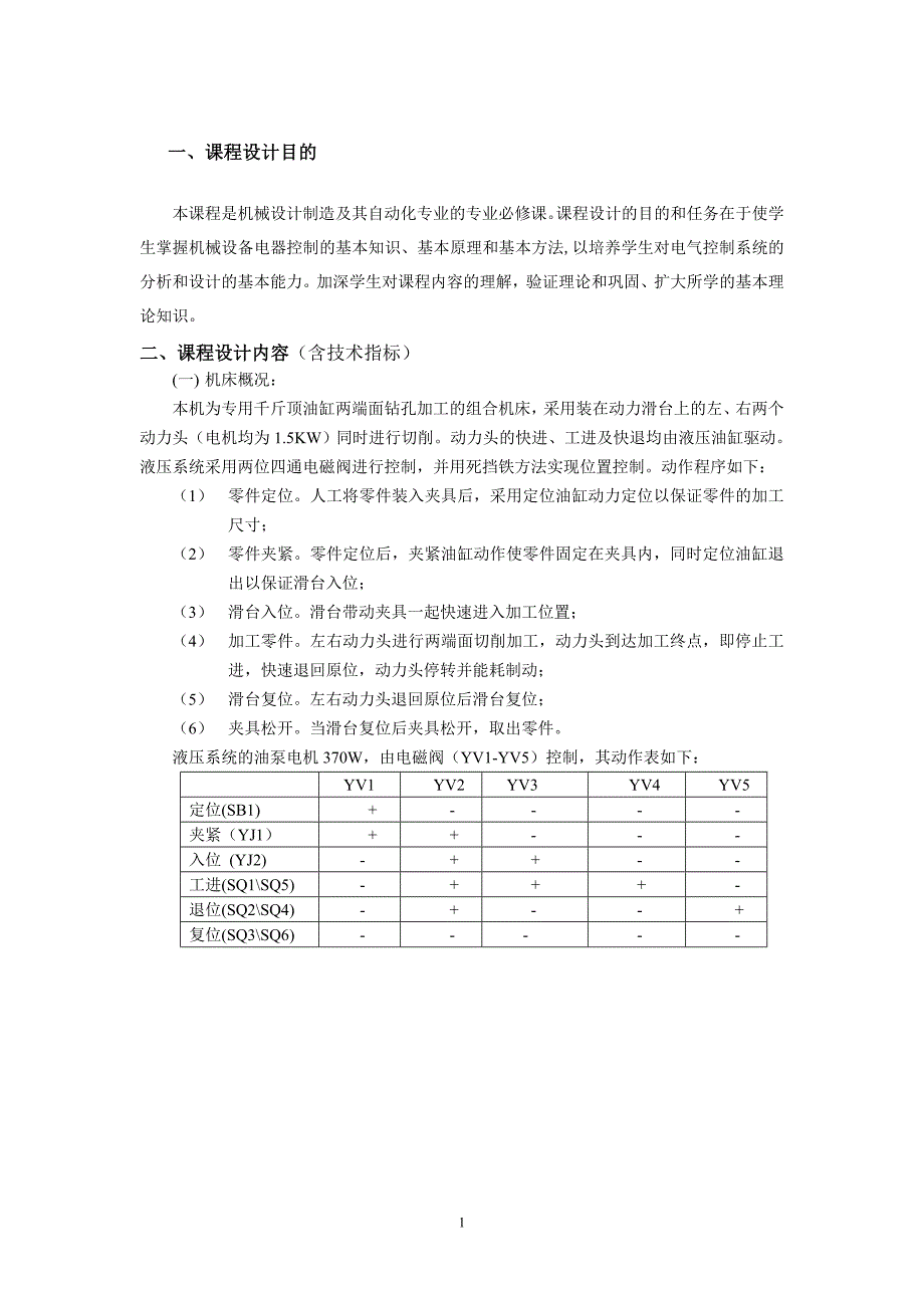 全自动双面钻的电气控制系统设计_第1页