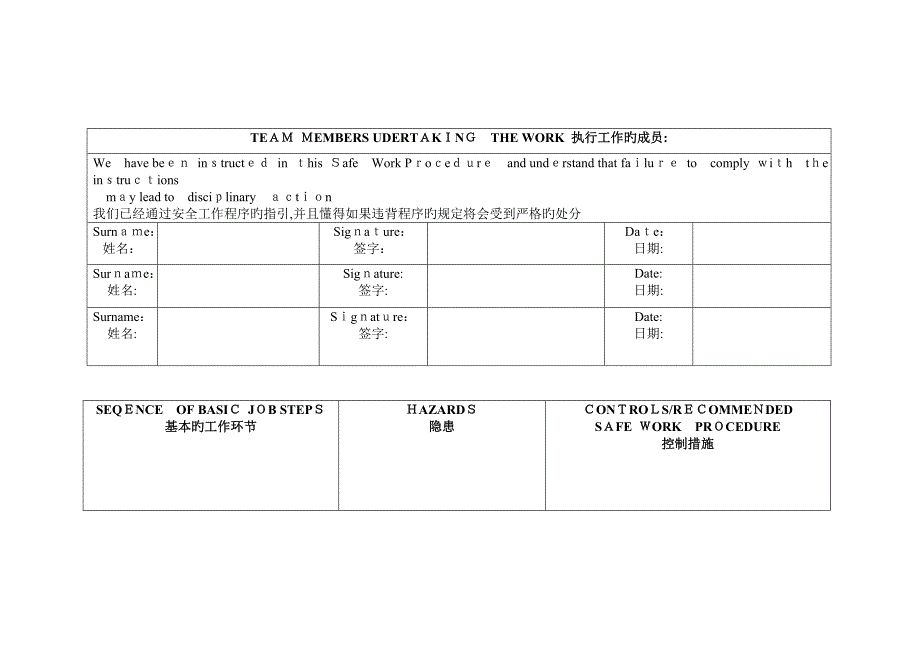 安全风险评估(电气焊)_第1页